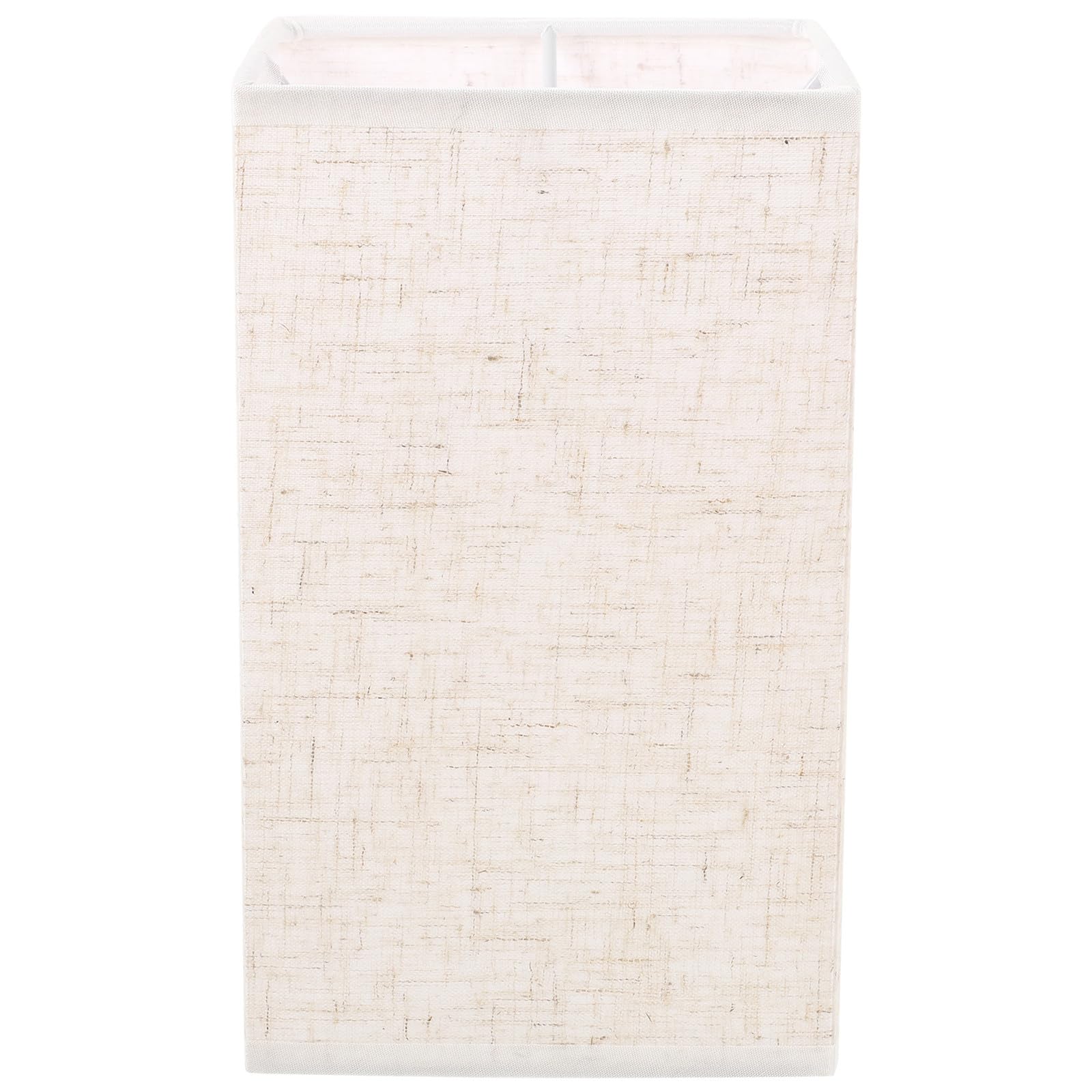 Anneome Pantalla de Lámpara de Pie Decorativa Color Beige Base E27 de Tela y Metal para Oficina o Hotel, Cubierta para Lámparas de Mesa y Pared
