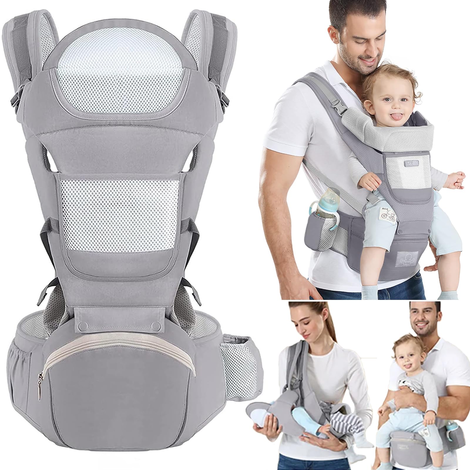 Mochila Bebe Portabebes Mochila Portabebés Ajustable