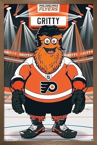 Miniatura 13 de Trends International NHL Philadelphia Flyers - Póster de pared Gritty 19, 22.375 x 34 pulgadas, versión sin marco