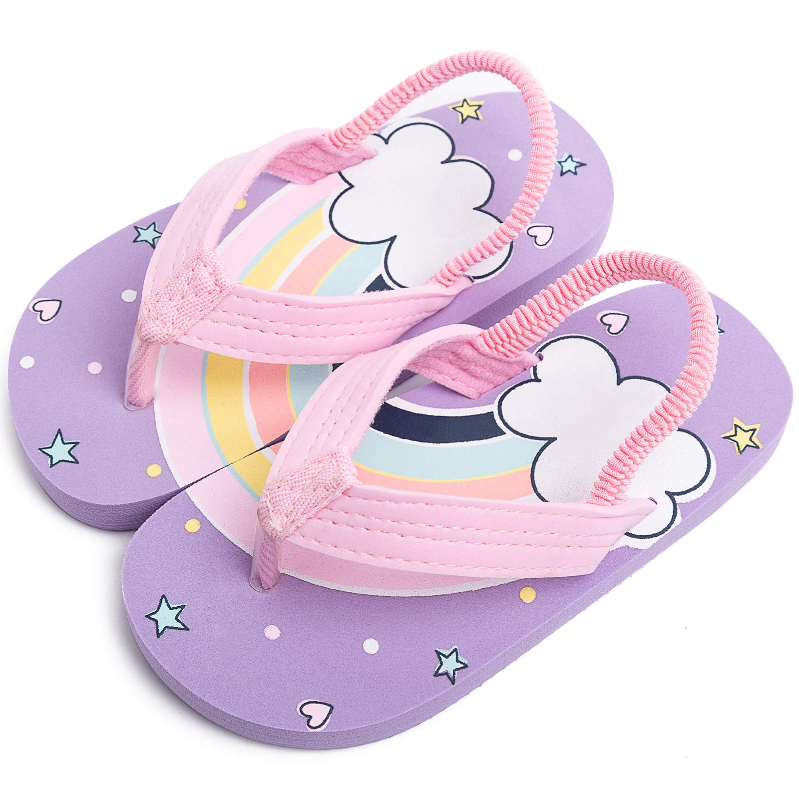 Toddler Boys Girls Flip Flops Kids Unicorn Dinosaur Sandals Beach
