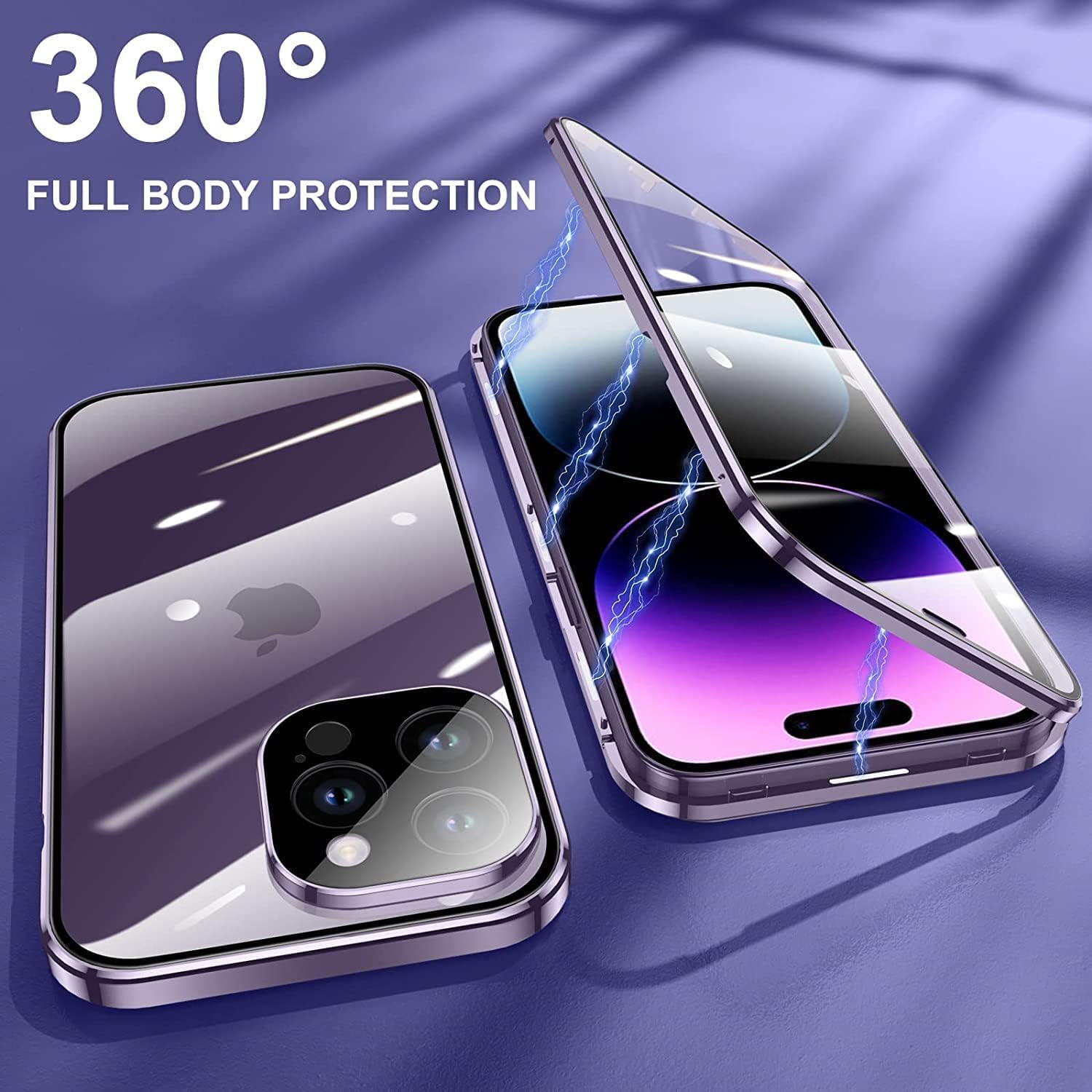 CENHUFO Funda Samsung S21 FE 5G/4G, Carcasa Antigolpes 360 Grados Con Protector Pantalla