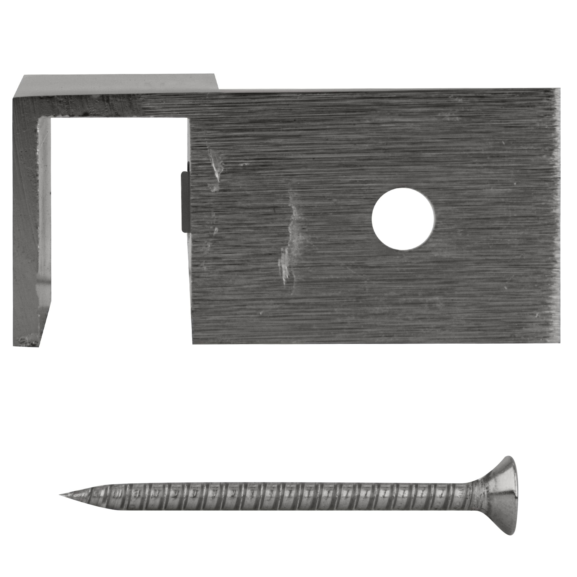 CRL - Abrazadera de cristal para montaje en pared (cromada)