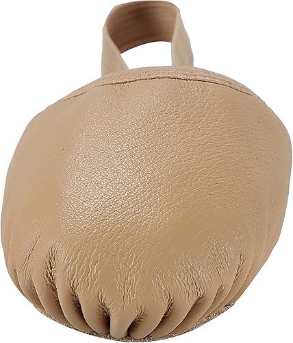 Miniatura 3 de Linodes Pirouette de cuero con media suela de ballet de jazz zapatos de giro para mujeres y niñas