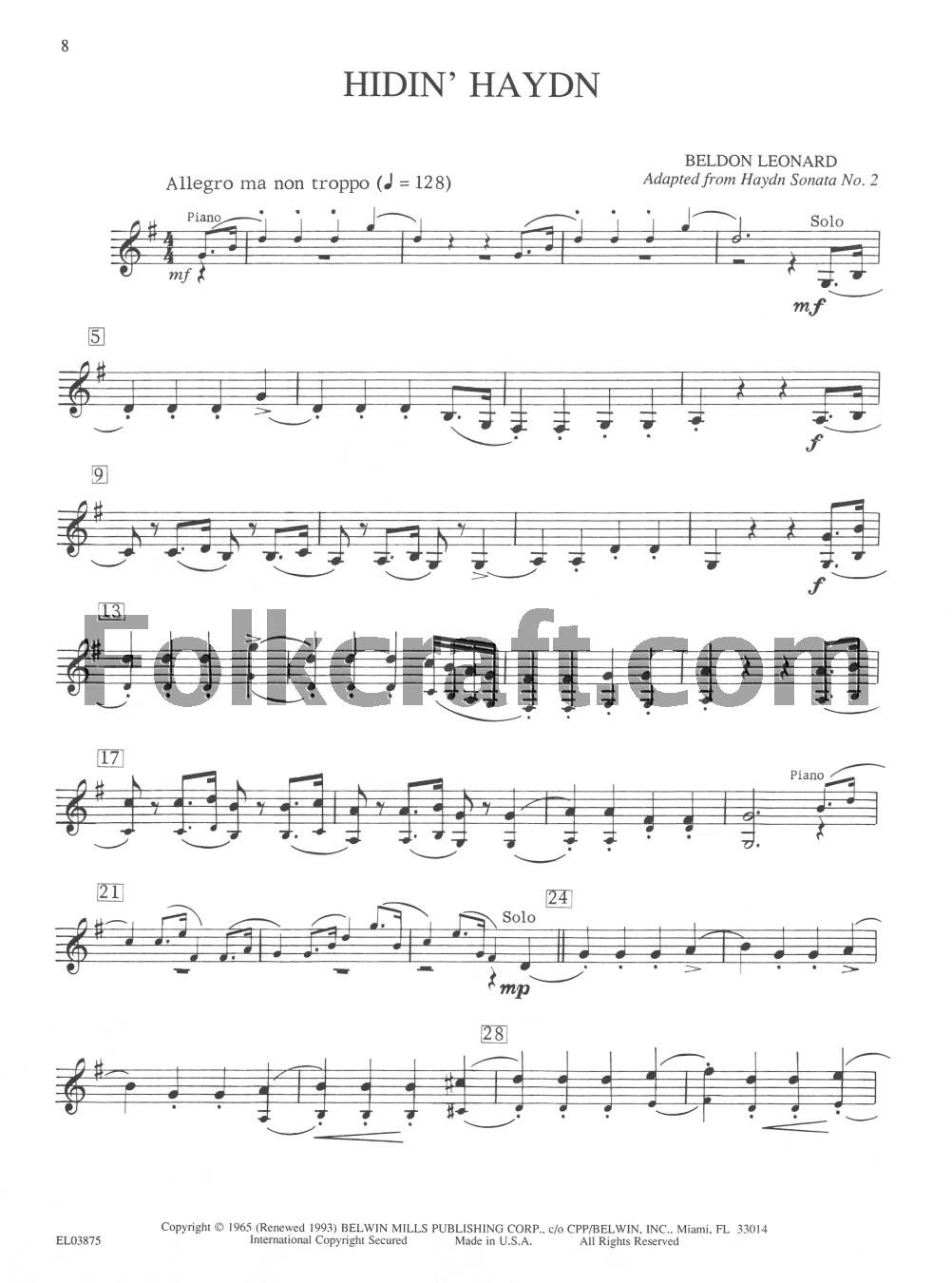 Classic Festival Solos (E-flat Alto Clarinet), Volume 2 Solo Book