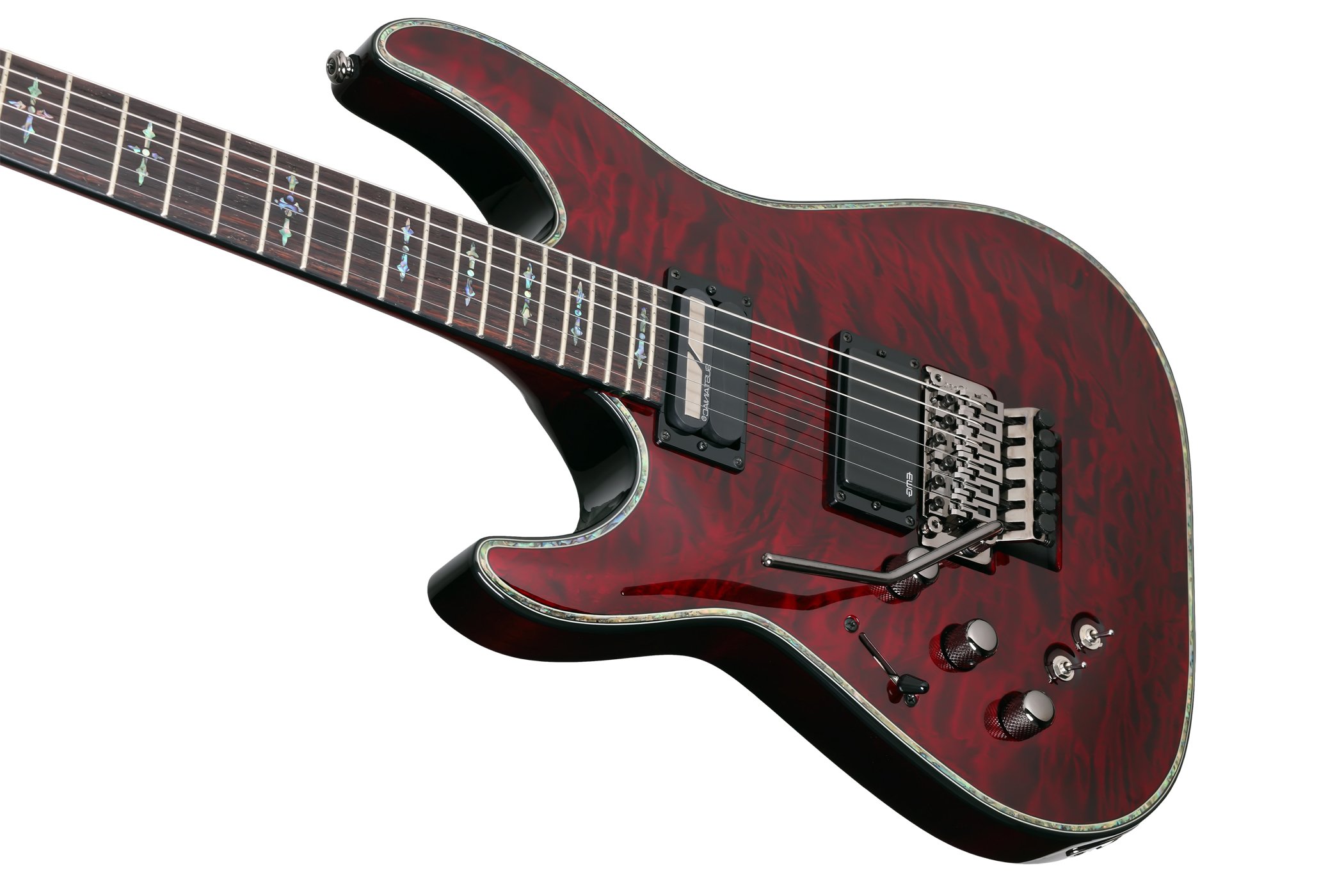Amazon.com: Schecter Hellraiser C-1 with Floyd Rose Sustainiac