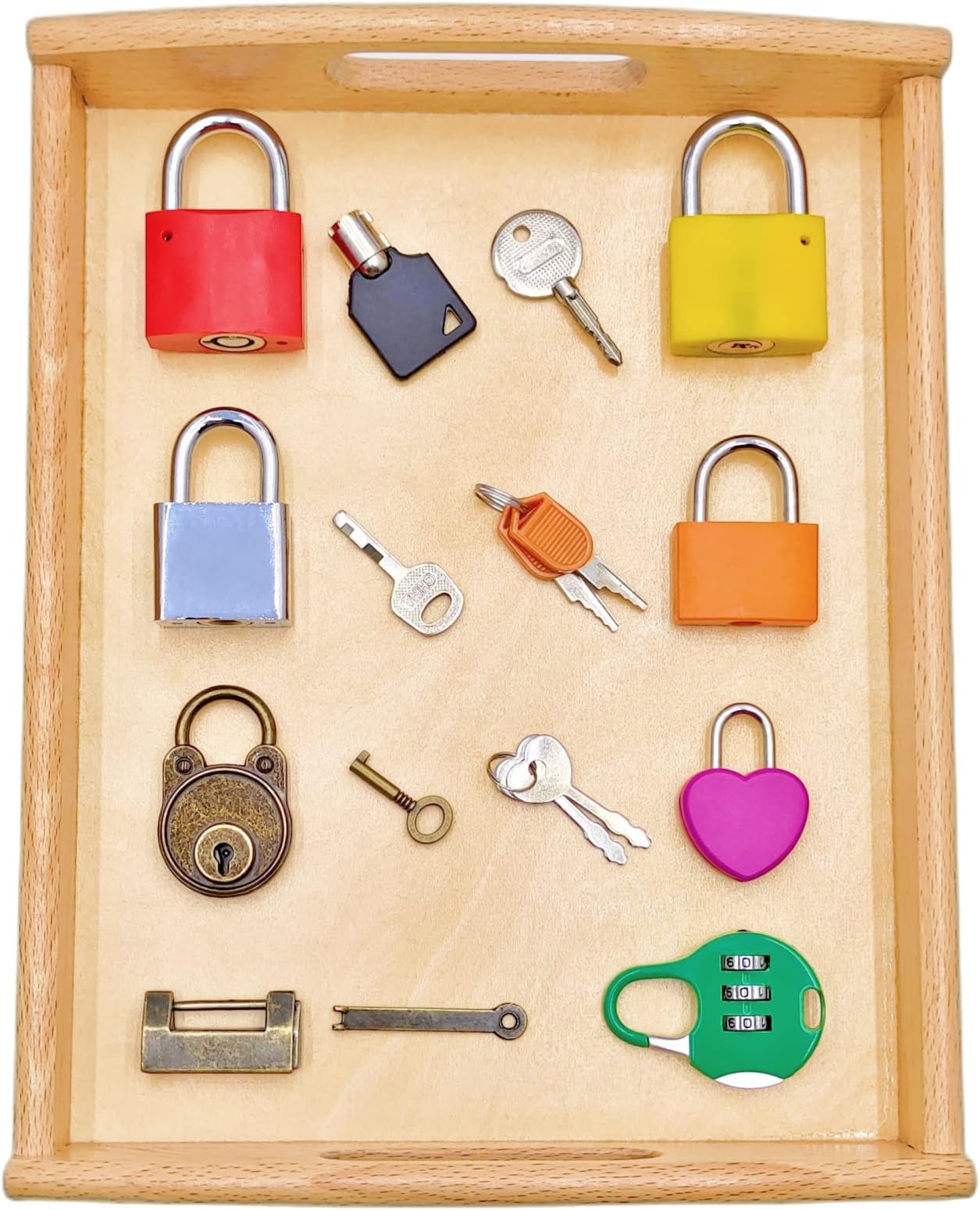 Lock and key toy