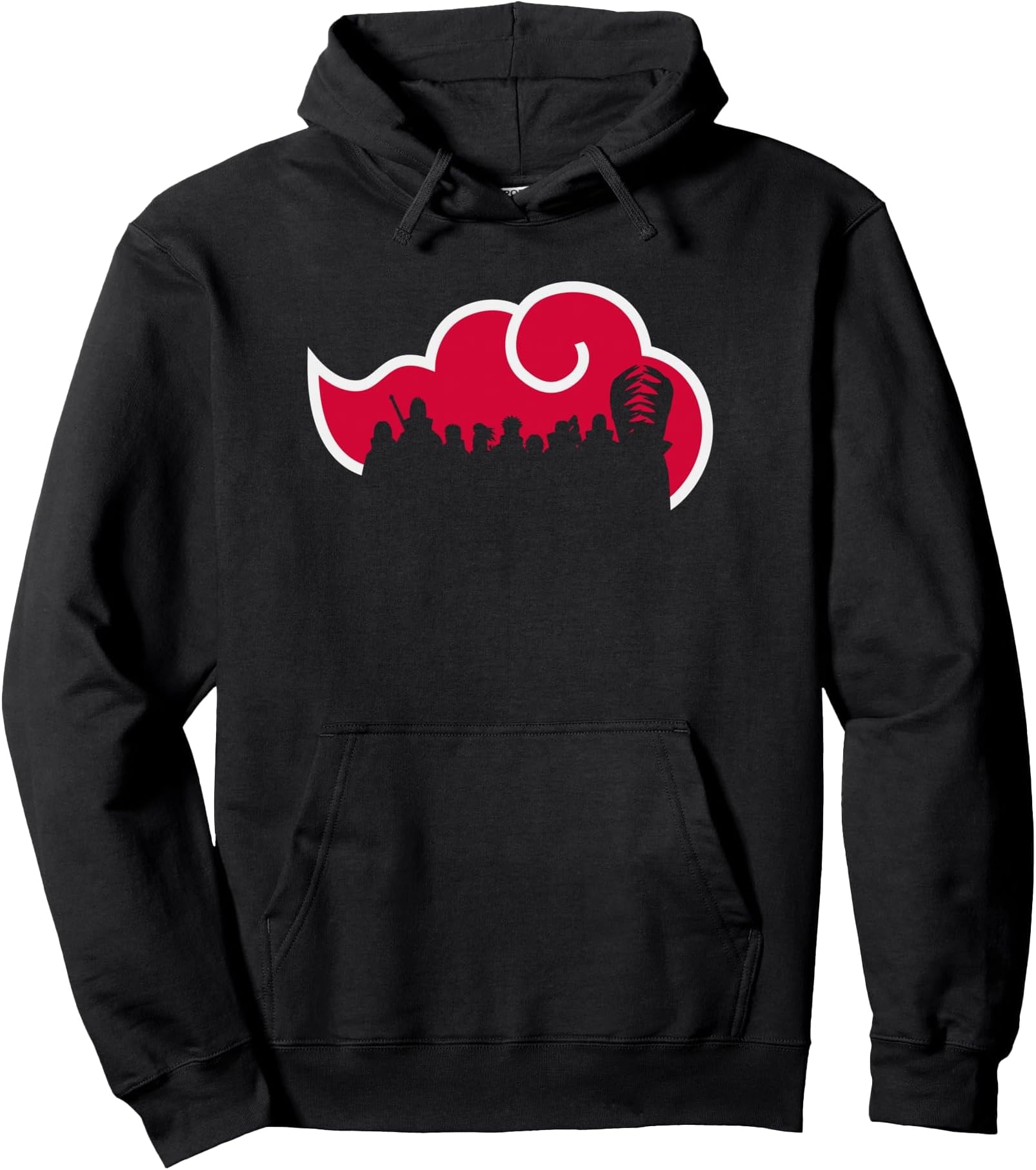 Shippuden Akatsuki Silhouette Anime Pullover Hoodie