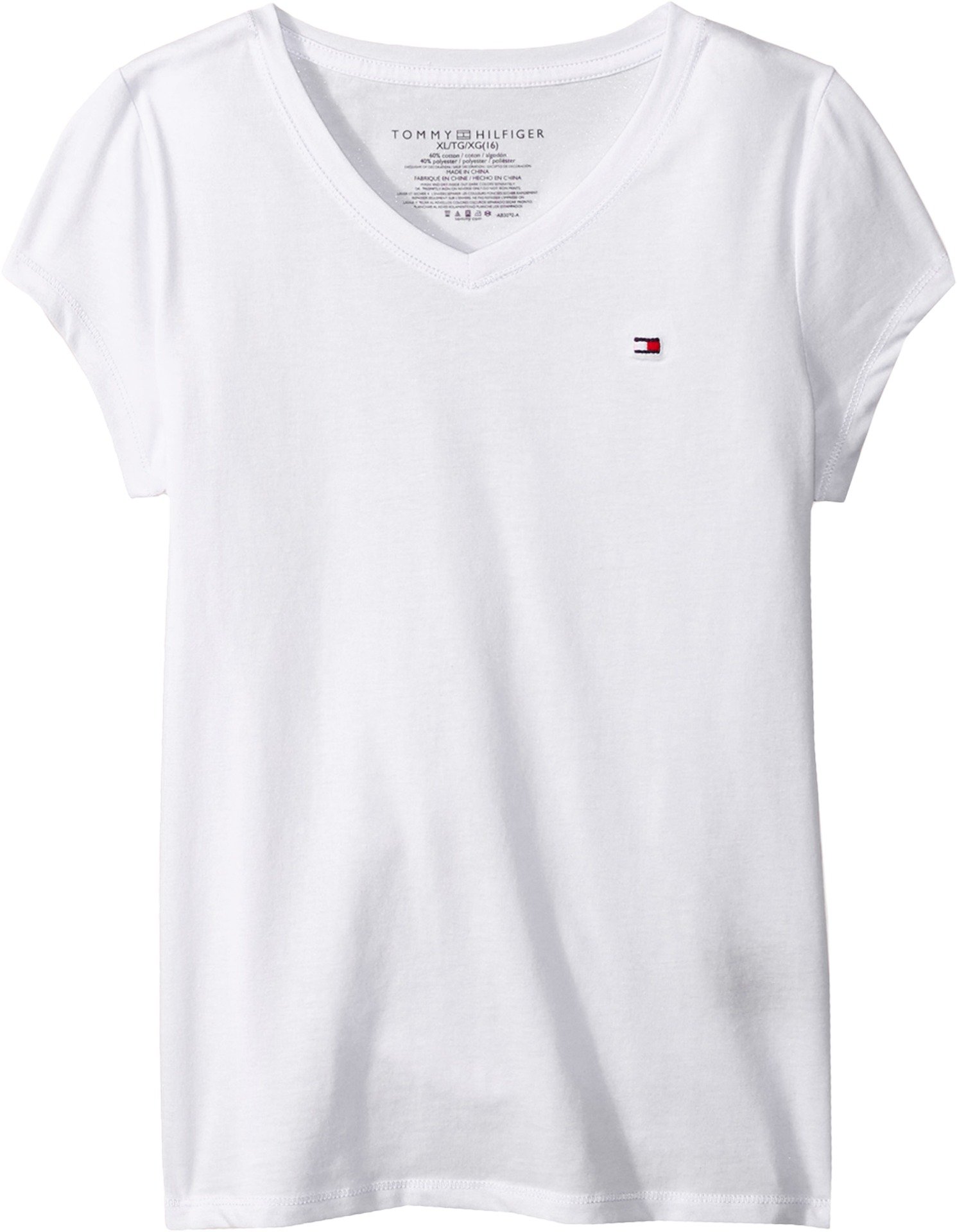 Tommy Hilfiger Girls Legacy Short Sleeve Graphic Tee