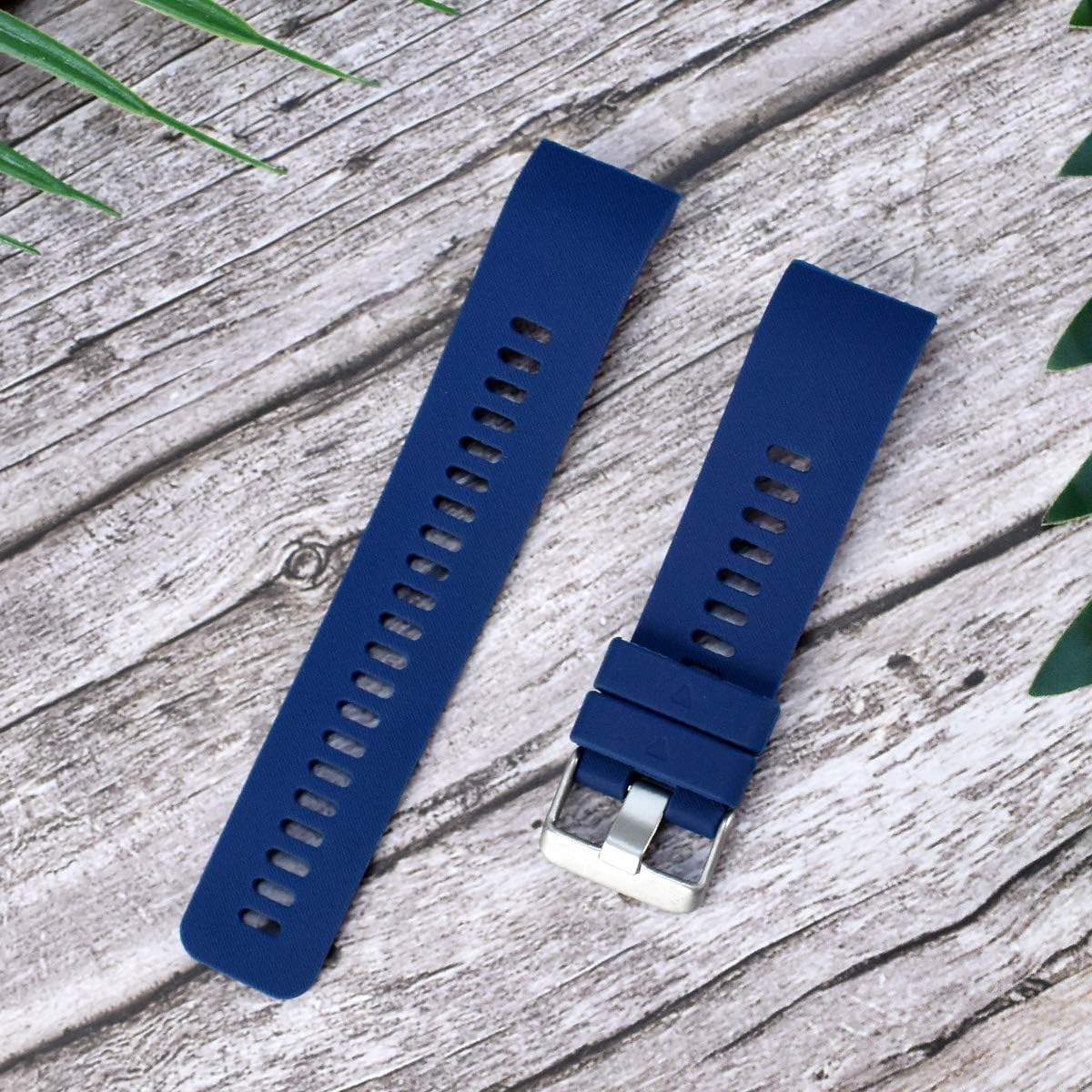 Watbro Band Compatible with Garmin Forerunner 35, Soft Silicone Watch Band Replacement Strap, for Garmin Forerunner 35 Smart Watch, Fit 5.11-9.05 Inch (130mm-230mm) Wrist