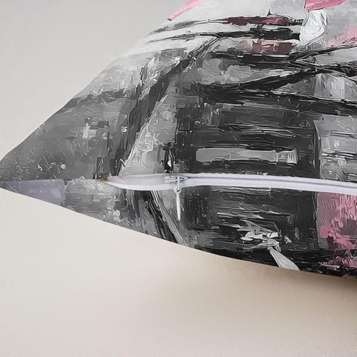 Miniatura 4 de Erosebridal Funda de cojín de París, funda de almohada de la Torre Eiffel francesa para el hogar, cama, sofá, sofá, funda de cojín con temática