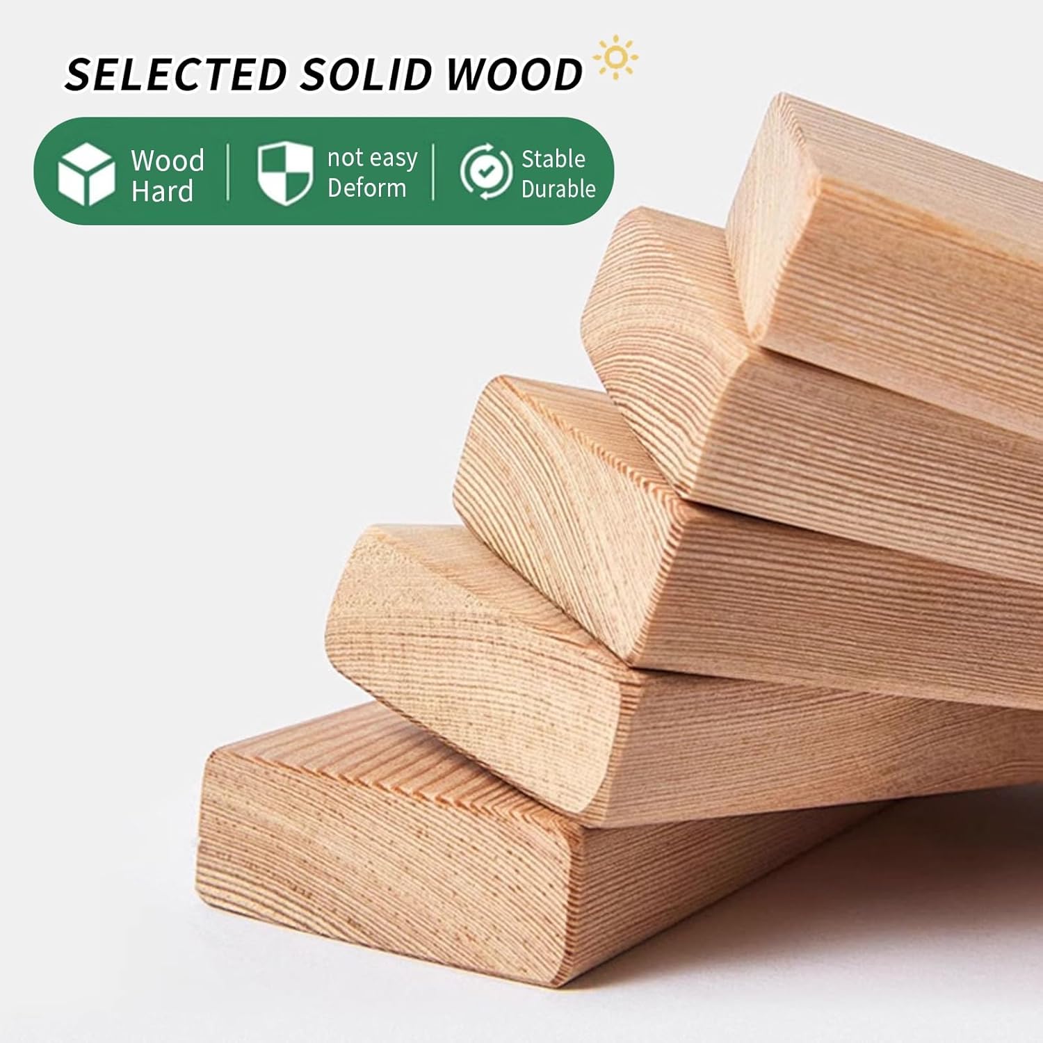 2-Person Poly Lumber Patio Bench, Outdoor All-Weather Seating, Fade-Resistant, Durable Cast Iron Frame, Stylish Garden Park Bench (Wood, 86cm)