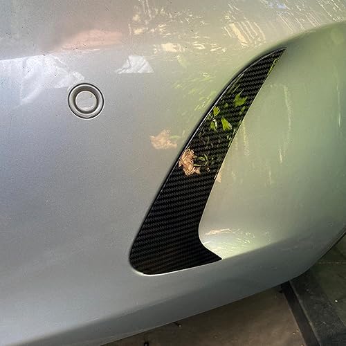 Miniatura 4 de HDirect 2 alerones laterales traseros, borde de cubierta de ventilación de aire, aletas divisoras de parachoques trasero, solapas de ventilación