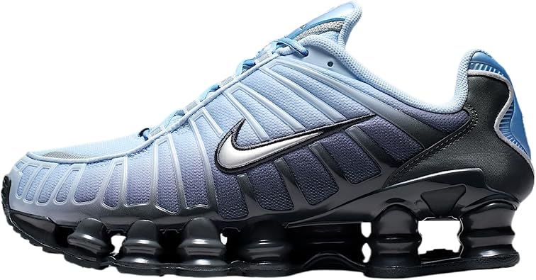 Nike Shox TL Women's Shoes (Anthracite/Light Armory Blue/Metallic Silver)