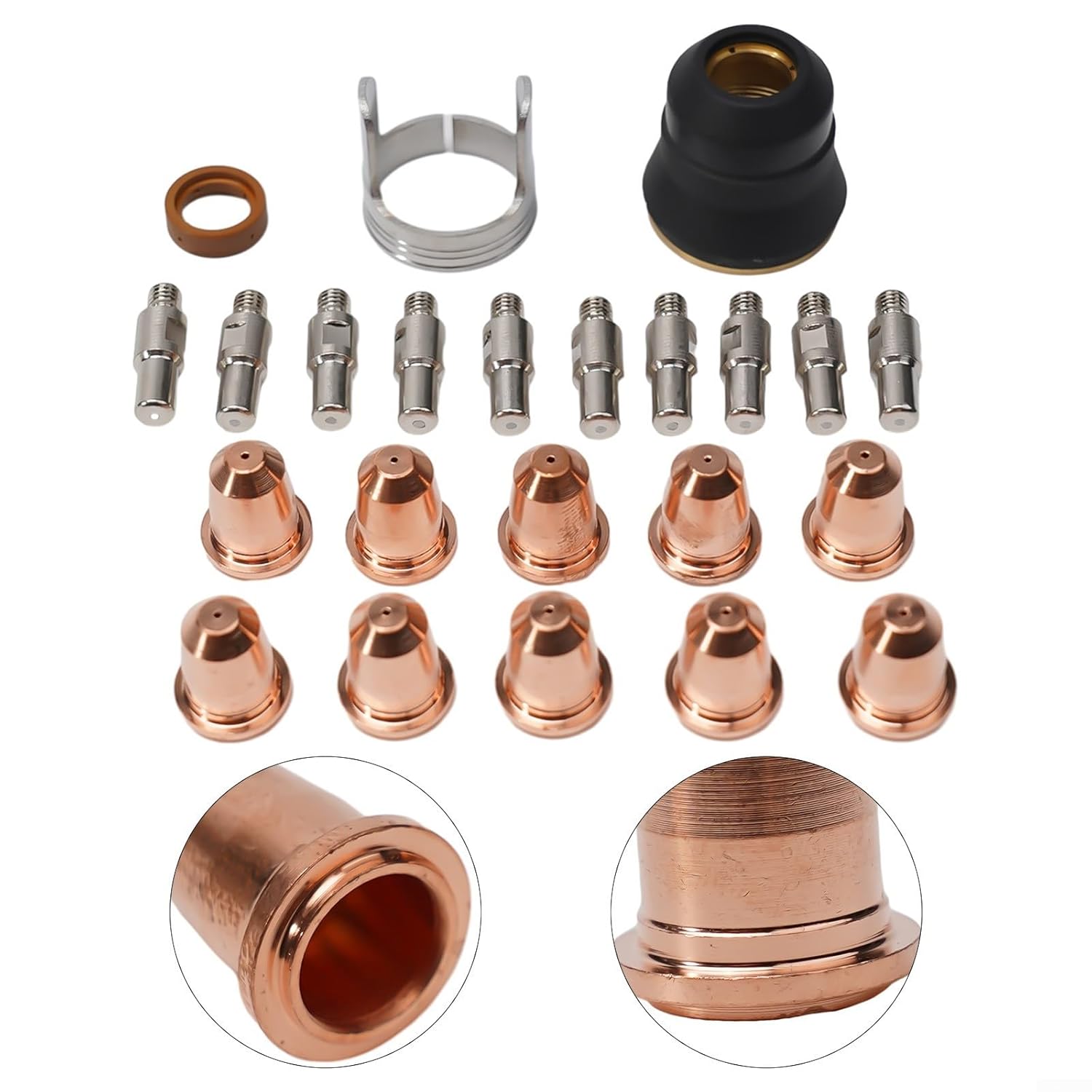 プラズマカッター 消耗品 ノズル先端電極 23PK キット Forney Easy Weld 20 P 251 20P プラズマカッ