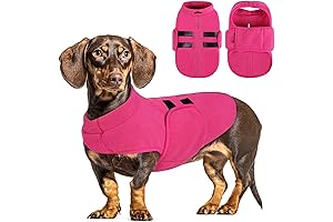 Queenmore Small Dog Sweater: Warm and Snuggly with Velcro Closures