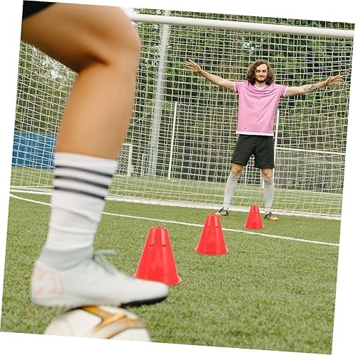 Miniatura 6 de Toyvian 20Pcs Agility Marker Cones for Roller Skating and Soccer Training Plastic Small Cones for Outdoor Indoor Sports Drills and Obstacle Courses