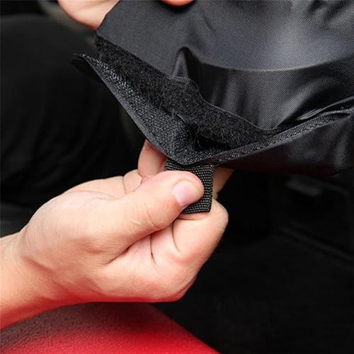 Miniatura 5 de Paquete de 4 bolsas de basura para coche asiento trasero de coche reposacabezas y basurero lavable a prueba de fugas ecológicas bolsas de basura