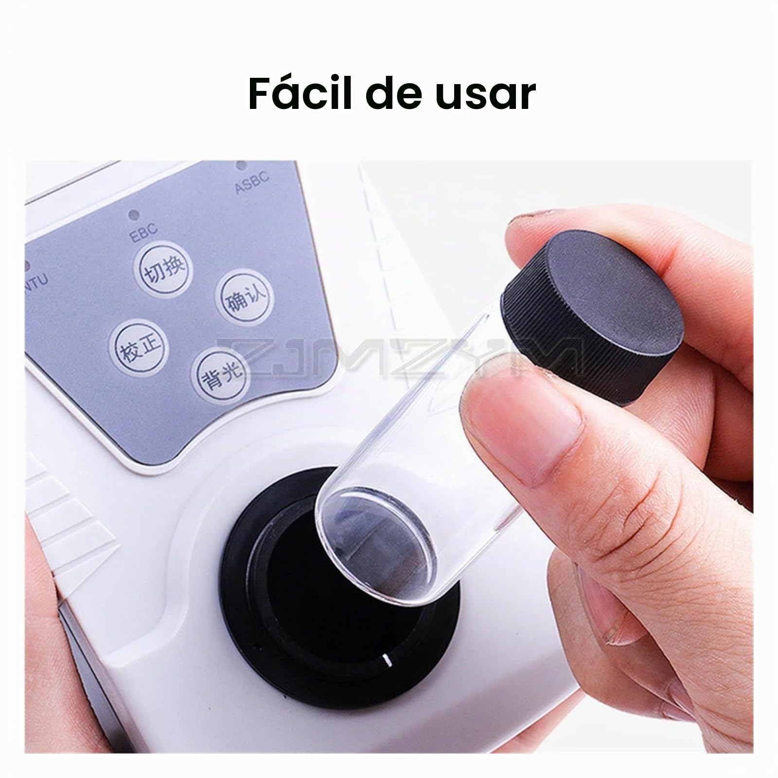 Medidor de turbidez digital, Medidor de turbidez digital portátil de 0-200 NTU, turbidímetro, valor de visualización de 0,1, medidor de turbidez por luz dispersa de 90°, GZ-200BS para tratamiento de a