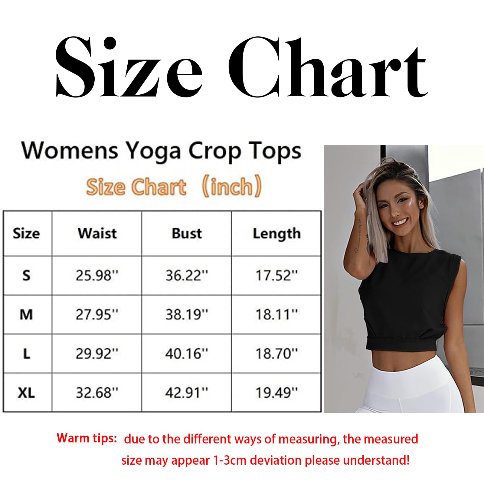 Camiseta Deportivo Sin Mangas para Mujer Crop Top Tanktop Fitness Yoga Corriendo