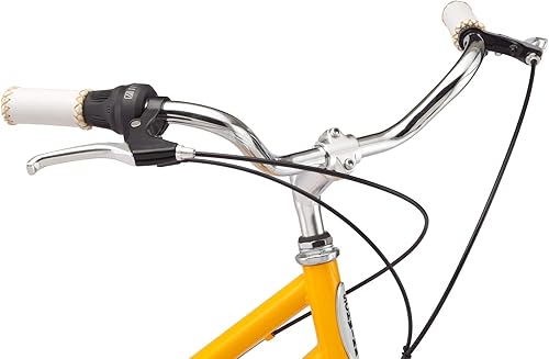 Miniatura 9 de Schwinn Wayfarer Bicicleta híbrida para adultos, estilo retro, opción de cuadro de paso o paso a través, transmisión de 7 velocidades, estante