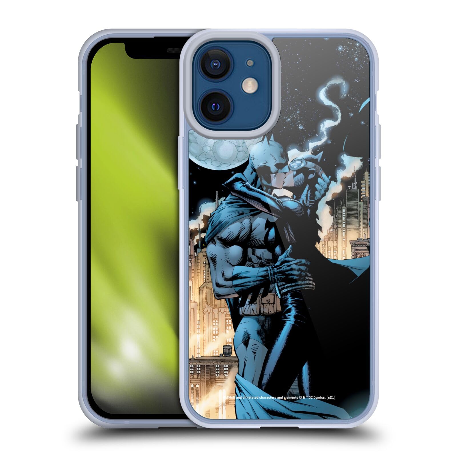 Funda Batman iPhone 12 Mini carcasa silicona DC Comics Catwoman protectora 7
