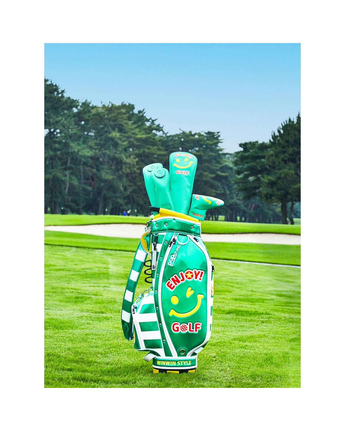 ゴルフバッグ・キャディバッグ WIN WIN STYLE  ENJOY GOLF 楽天市場】WINWINSTYLE ウィンウィンスタイル ENJOY GOLF Pearl NEW