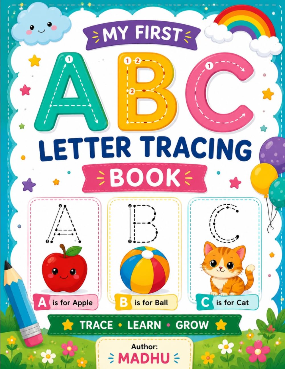 My First ABC Letter Tracing Book