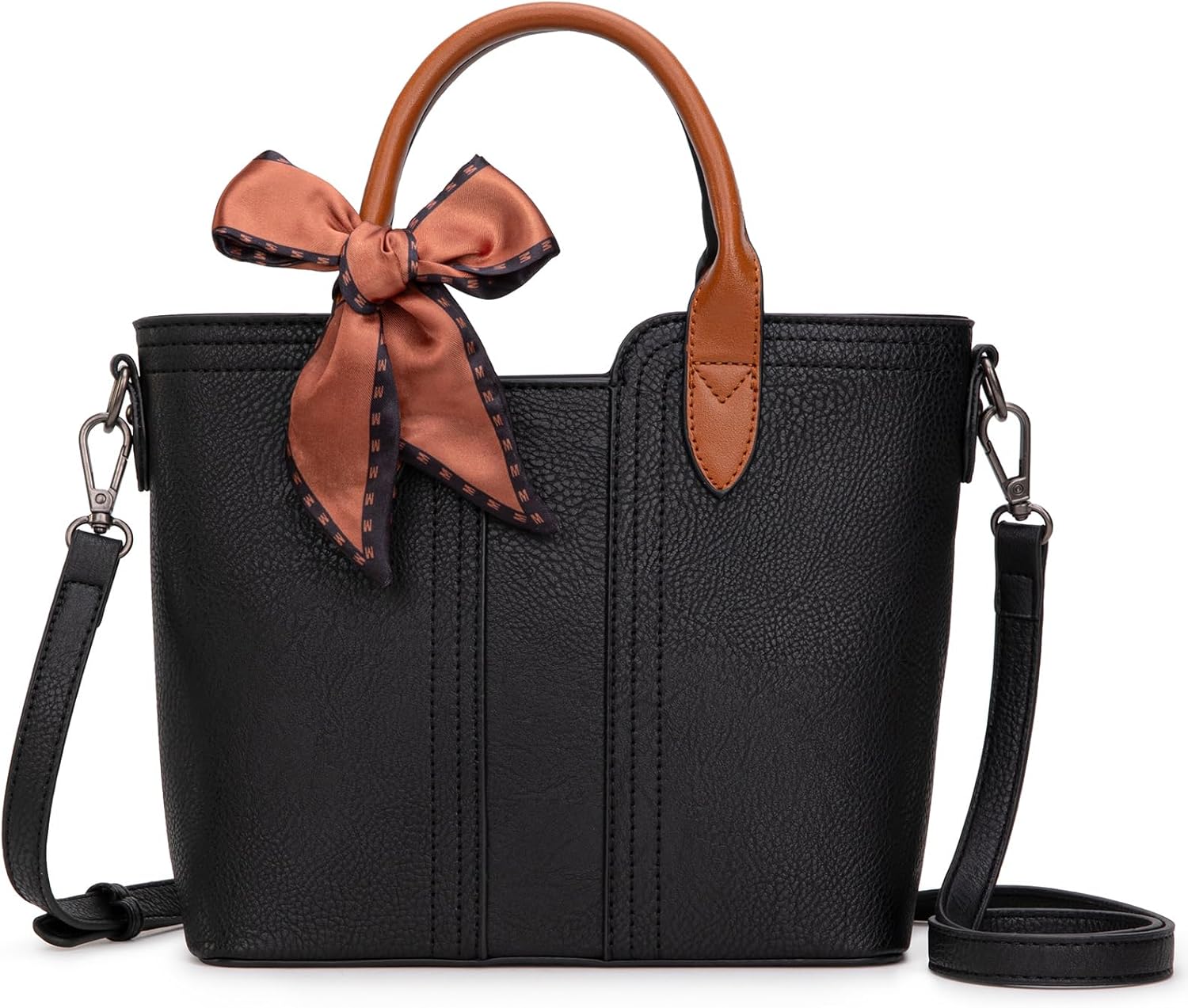 Montana West Small Tote Bags for Women Crossbody Purses Cute Satchel Handbag with Detachable Strap