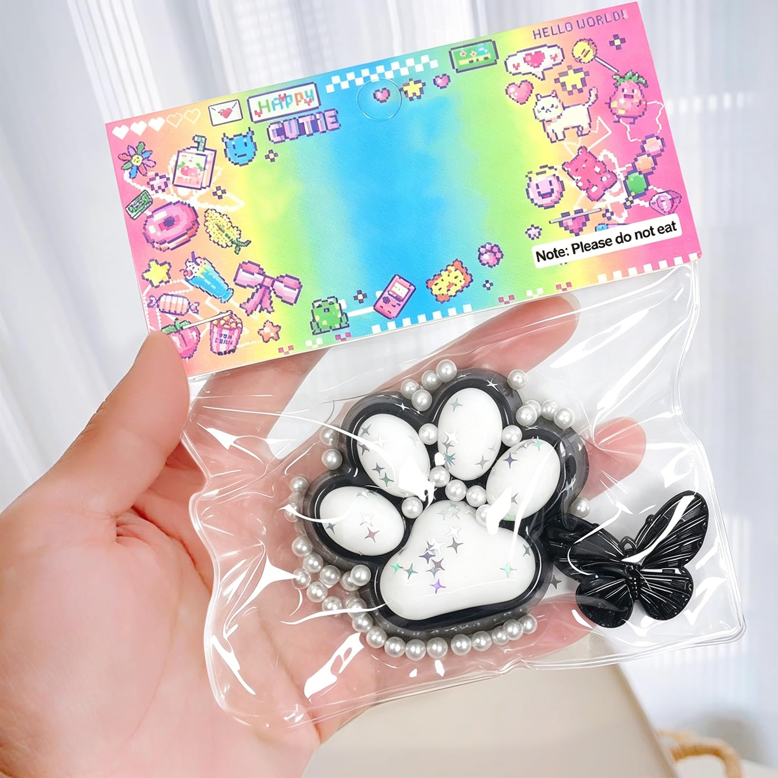 10 Bolas Antiestrés De Pata De Gato | Squishy Lento De PVC | Juguetes Para Niños, Adolescentes Y Adultos