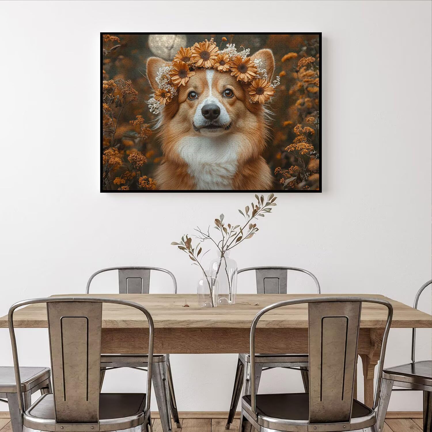 Puzzle 4000 Pezzi fiori Puzzle Classici per Gioco Familiare, n-67 | Impossibile Puzzles, Intrattenimento Creativo, Rilassamento e Intelligence, Regalo per Amore e Amico, Decorazioni Casa, cane