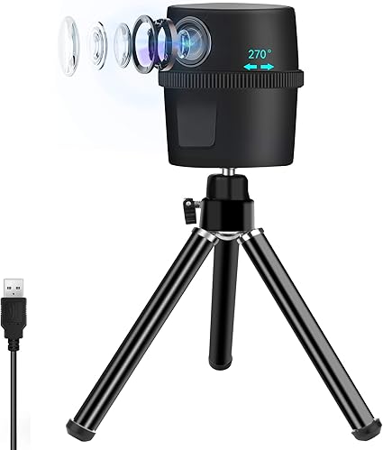 Amazon.com : ZasLuke Webcam, 1080P HD USB QuickCam Intelligent Motion ...