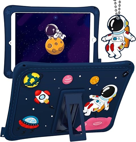 Gurgitat Bonita funda para Apple iPad Mini 4Mini 5 generación-7.9 pulgadas, diseño de dibujos animados para niños, astronautas espaciales, hombres