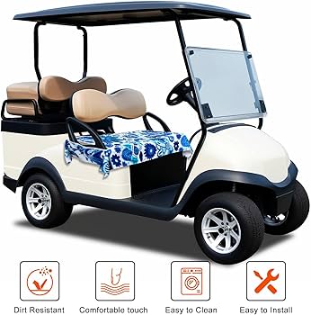Amazon | Takytao ゴルフカートシートカバー - ユニバーサル