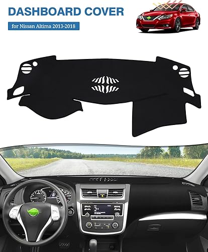 Miniatura 257 de FIILINES - Cubierta para tablero, accesorio para tablero de malla antideslizante, parasol sin reflejos y protector compatible con Toyota RAV4