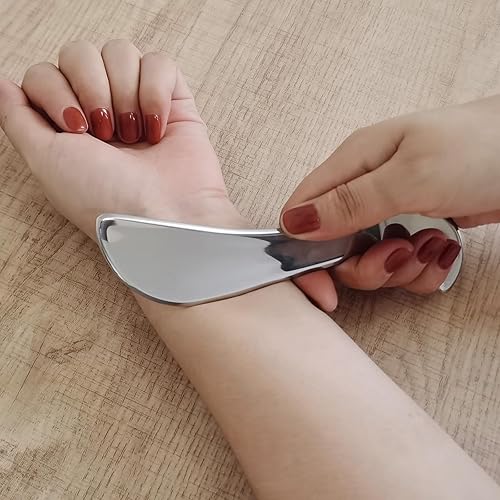 Miniatura 3 de UiiBYUii GuaSha - Juego de herramientas de raspador muscular, herramientas de masaje de raspado para terapia física, herramienta de raspado,