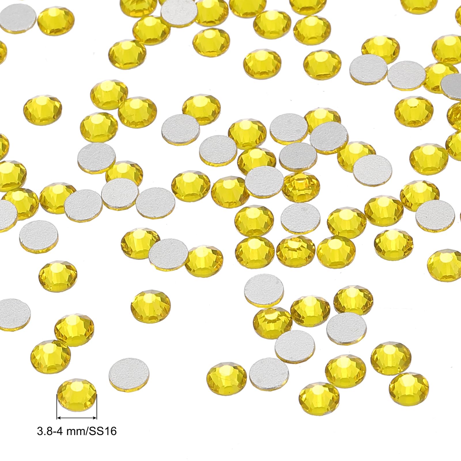 PATIKIL SS16/1440Pcs Glass Diamante Rhinestone - Image 2