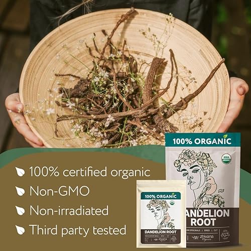 Miniatura 372 de Zhivana Organics - Té orgánico de bayas de espino blanco 16 onzas, para presión arterial alta, apoyo para la salud cardíaca y relajación