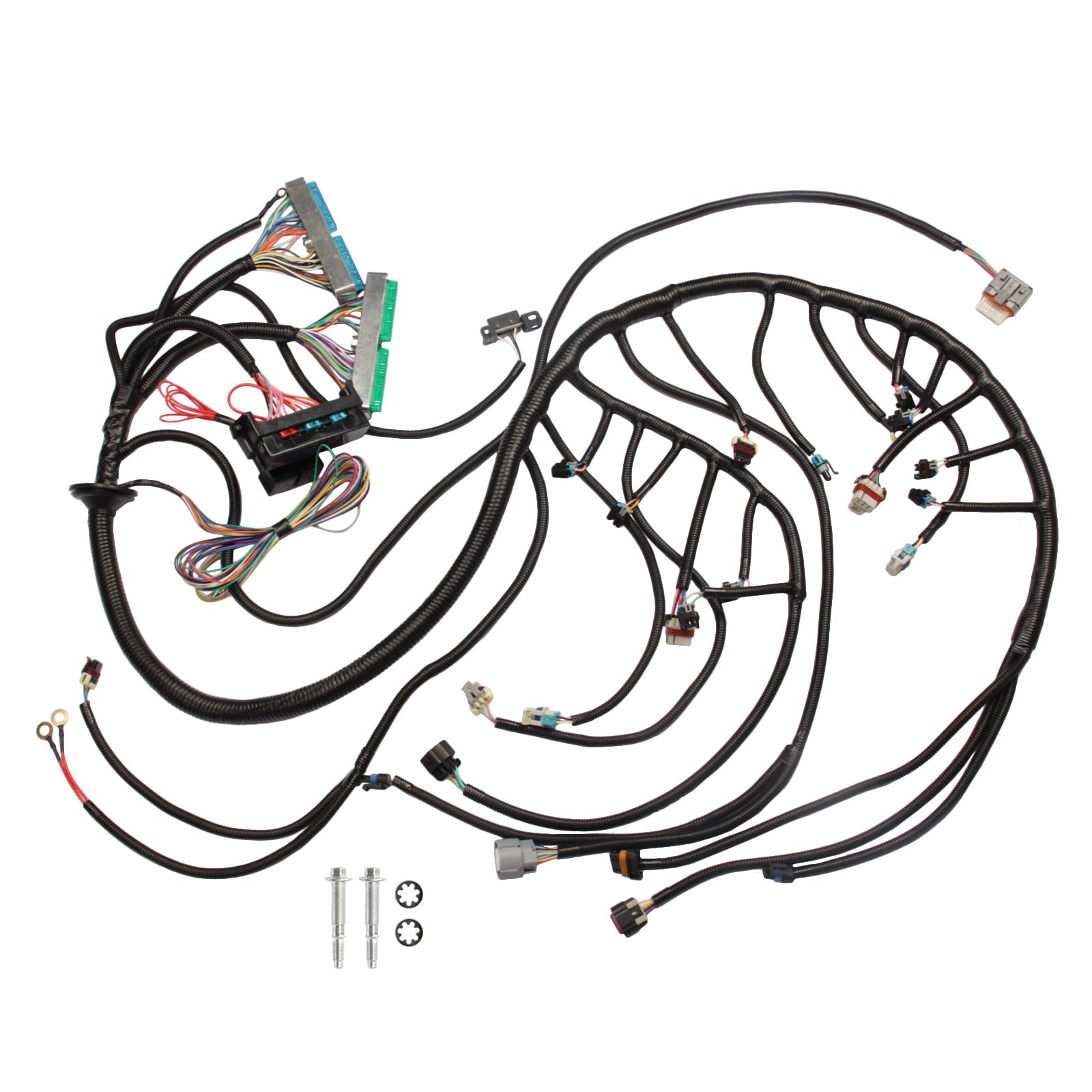 Photo 1 of 03-07 LS LS3 Vortec Engine Stand Alone Wire Harness Drive by Wire 4L80E 4WD 4.8 5.3 6.0 DBW (Only One VSS Connector)