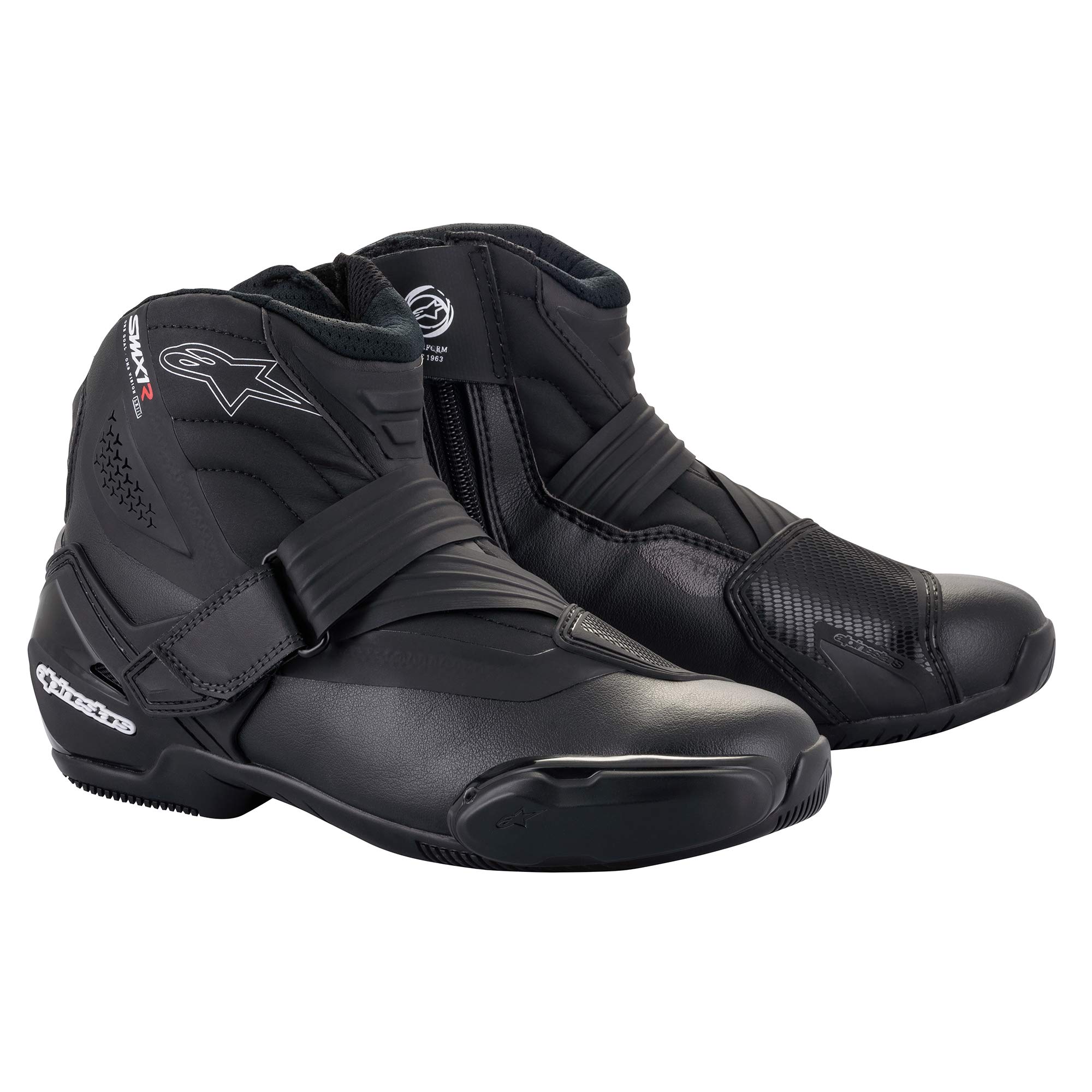 Alpinestars Unisex Motorcycle Ankle Boot, Black, 11.5 US Men