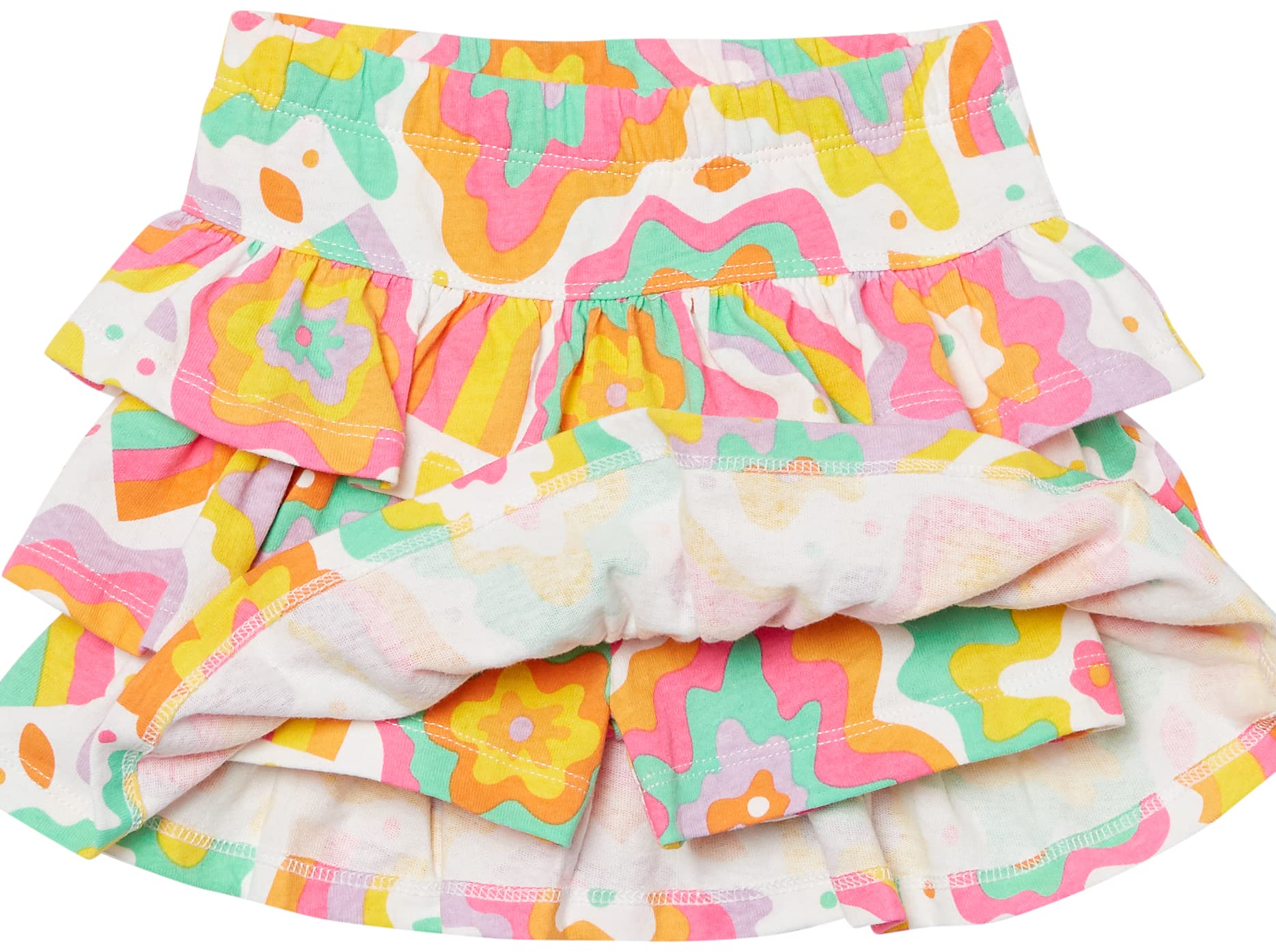 Amazon Essentials Niñas Faldas pantalón de Punto con Volantes (Anteriormente Spotted Zebra)