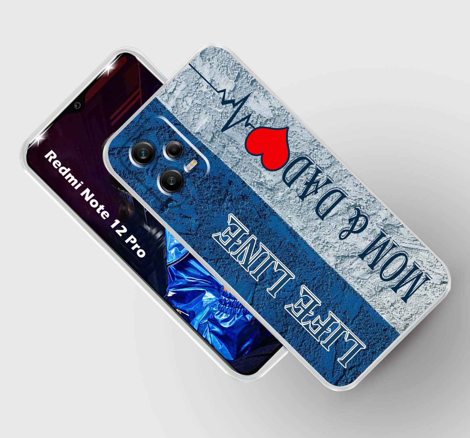 Retroart Back Cover for Redmi Note 12 Pro 5G Mom Dad Design Printed Designer Back Cover and case for Mobile Phone. Design 48 (B0DD72YV65) Amazon Price History, Amazon Price Tracker