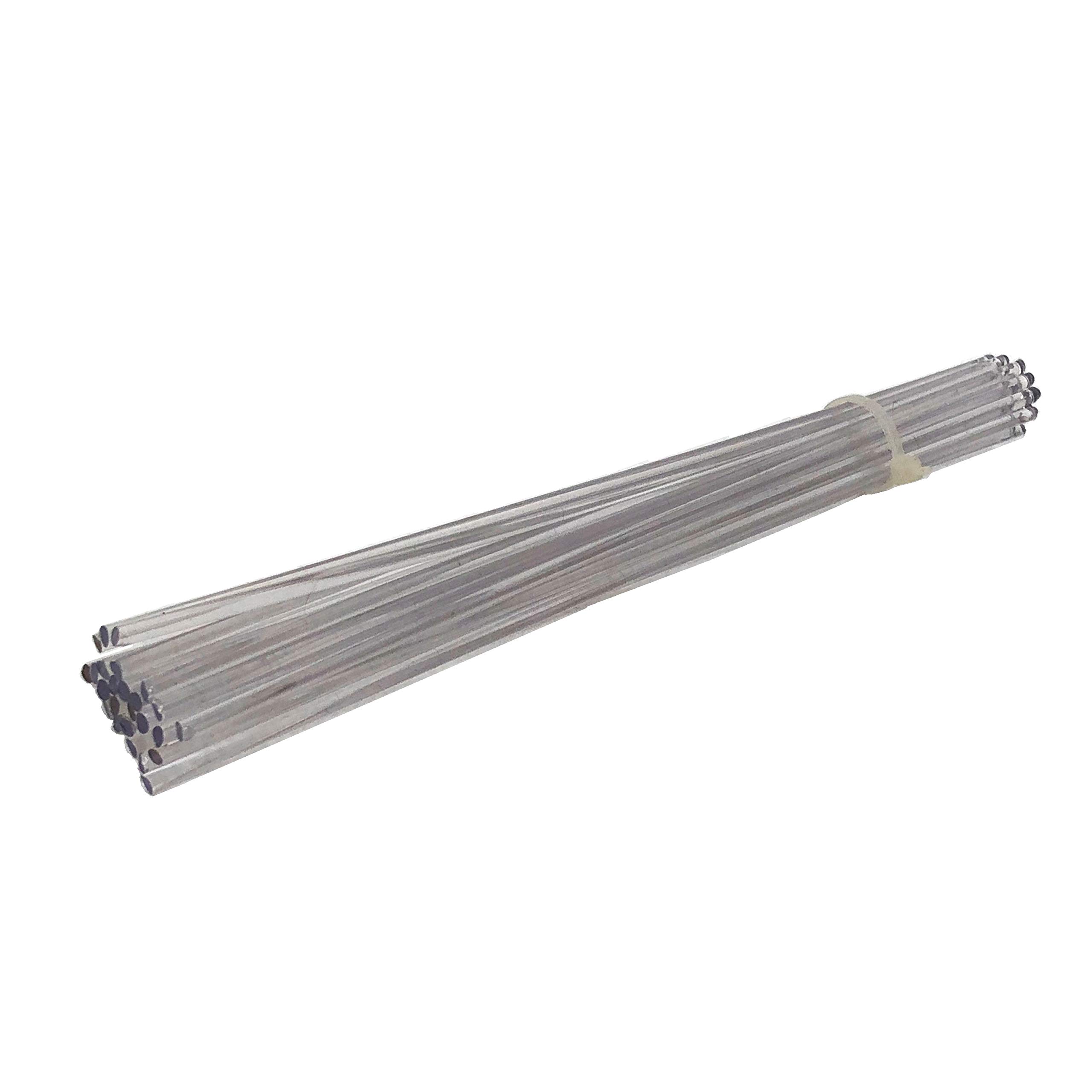 25 x 20cm Sticks of Clear/Transparent 3mm Dia PET Plastic Welding Rods - PETG
