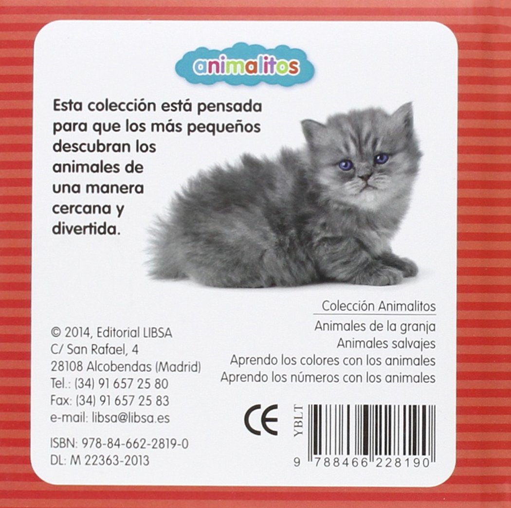 Aprendo los números con los animales (Animalitos)