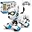okk Robot Dog for Kids, Remote Control Dog and Touch Voice Interactive, Programmable Robot with lmitation Show, Sing Dance Electronic Pet, Smart Gesture Sensing Puppy Gift for Boys Girls