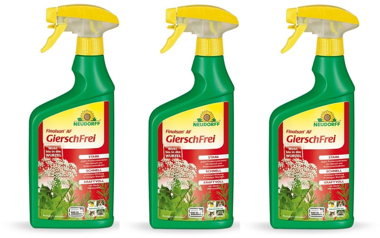 3 X 750ml Finalsan Giersch­Frei AF