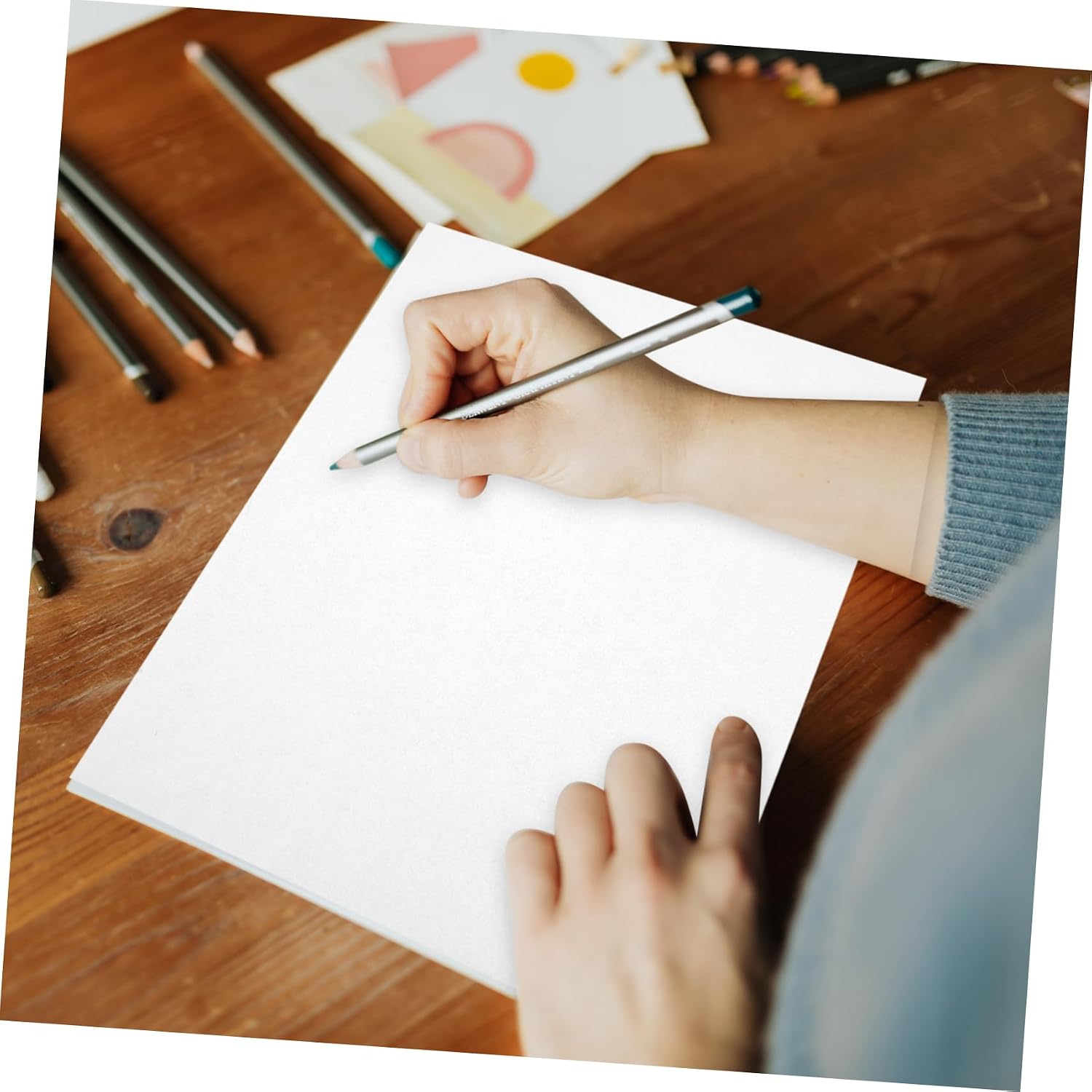 Lurrose 300sheets Translucent Sketching Paper for Calligraphy Wide Tracing Sketch and Trace School Tracing Paper Artist