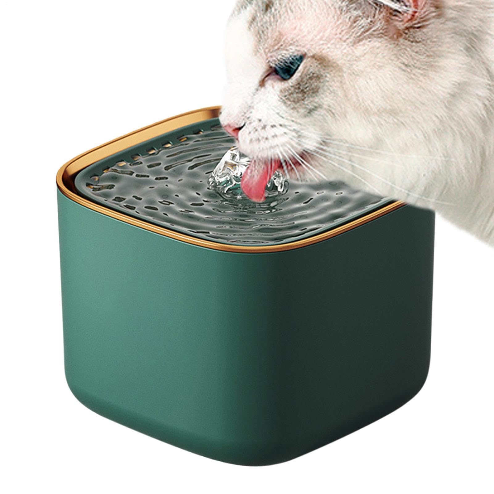 Fuente de agua para mascotas que evita el agua estancada en gatos de interior