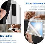 Blackout Blinds, 400x145cm Blackout Curtains for Bedroom Blackout Window Cover, 100% Blackout Window Film, Portable Black Out Shades No Drill for Windows Cover Nursery Travel RV