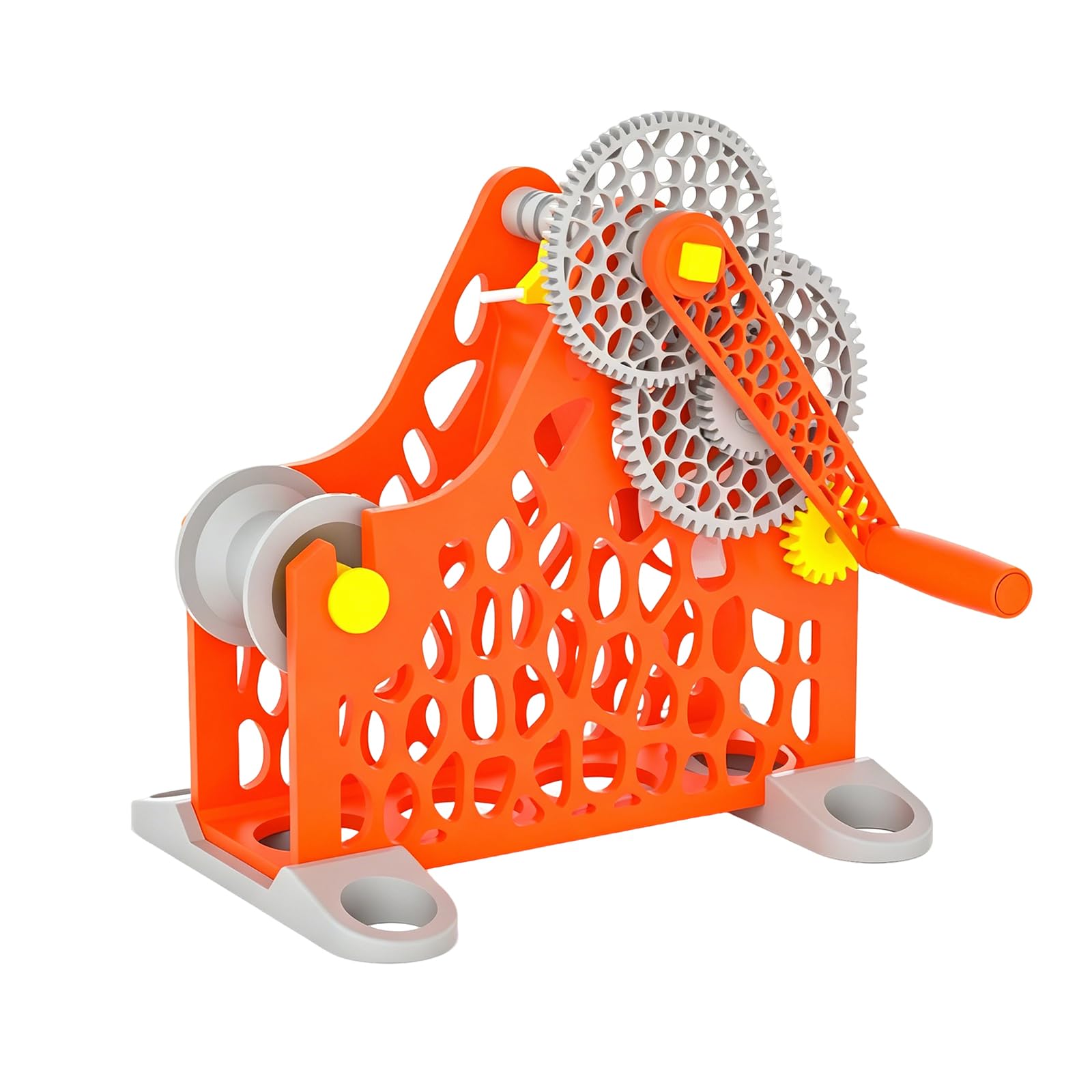 Bobinadora De Filamentos 3d, MáQuina Para Bobinar Y Rebobinar Filamentos Para Preparar Y Bobinar Hilos De Coser Y Alambres De Soldadura (Versión con manivela)