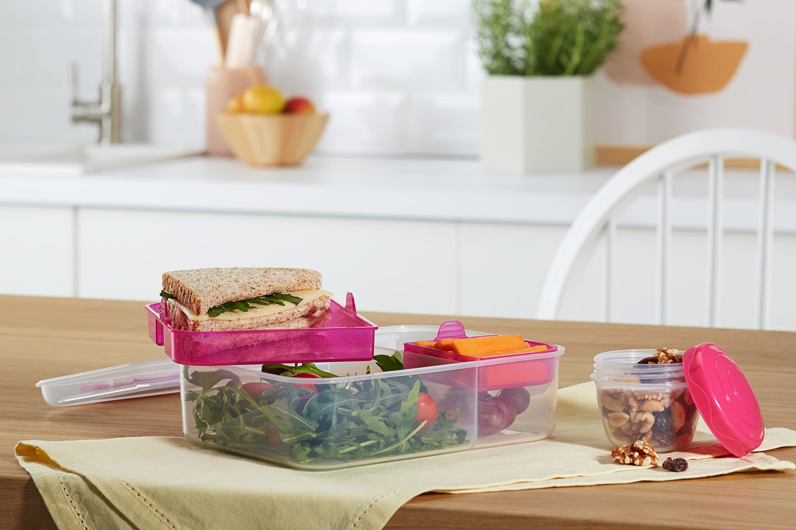 Sistema Bento Box TO GO Lunch Box with Yoghurt/Fruit Pot 1.65 L